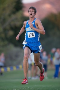 Redshirt freshman distance runner Lane Werley was one of a few freshmen with a big showing at the recent University of Washington Invitational.