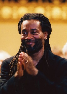 Bobby McFerrin is a reggae artist known for extracting the percussive sounds of bongos, chimes, bass guitars and claves from his mouth to create twists on original classic songs.