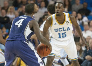 Freshman guard/forward Shabazz Muhammad led the UCLA men’s basketball team in scoring in its last two home victories. Eleven games into their Pac-12 schedule, the Bruins are in a three-way tie for first place in the conference, which could be broken by the results of this weekend in their third conference trip this season.