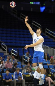 Junior middle blocker Spencer Rowe had eight kills and two digs in the Bruins’ sweep of the UCSD Tritons on Saturday.  