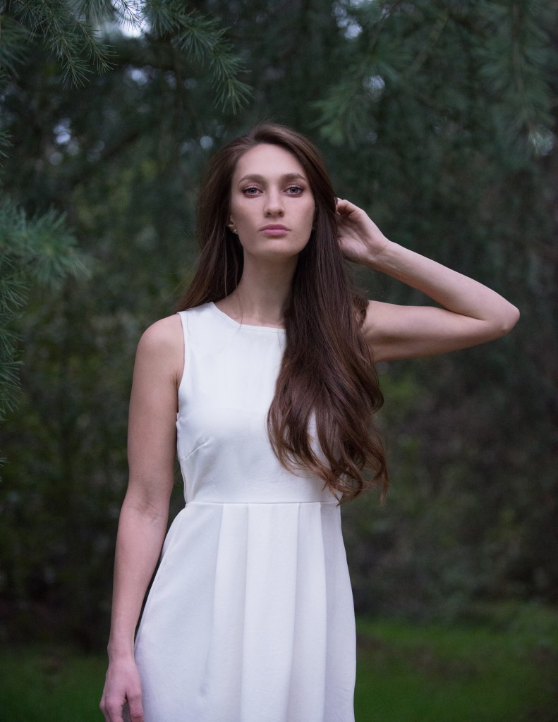 Keene Los Angeles Everly white dress, $54