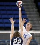 Despite winning the first set, UCLA and outside hitter Robart Page lost momentum and the match 3-1 to visiting Cal Baptist.