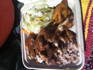 Joe's Universal Jamaican Jerk Chicken entree 