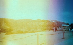 The Hollywood Sign tourist photo op