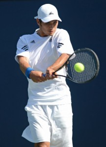 Rising junior Marcos Giron will need to earn the third most points to earn a spot on the USTA Collegiate Team.