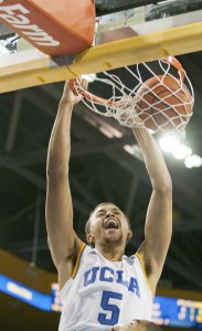 Sophomore guard/forward Kyle Anderson led the UCLA effort on offense posting 22 points, 12 rebounds and 10 assists en route to his first ever triple-double as a Bruin.