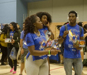 Students participated in the Student of Color Conference on Saturday at UCLA.