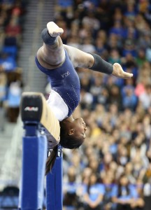 Freshman Hallie Mossett achieved her goal of competing for UCLA gymnastics after several injuries nearly derailed her career.