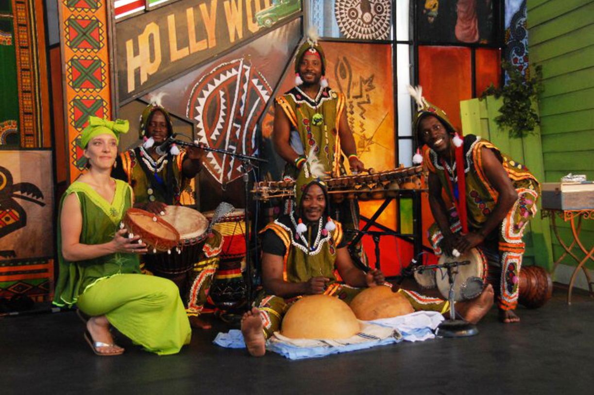 The DAFRA Drum ensemble from Burkina Faso celebrates West African culture through traditional and contemporary music and dance.  (Courtesy of DAFRA Drum)