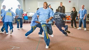 The Actors' Gang, a nonprofit organization and theater group, works with inmates in the California Department of Corrections and Rehabilitation. (Courtesy of Peter Merts)