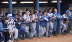 UCLA softball garnered the second-highest placement of any Pac-12 squad in the USA Today rankings announced Tuesday, placing seventh. (Daily Bruin file photo)