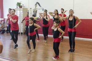 Maria Diaz's Fuego y Sabor Latino Dance Company performed at its first international competition in July at the Las Vegas Salsa and Bachata Congress. (Miriam Bribiesca/Photo editor)