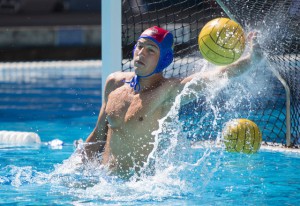 Junior Aleksander Ruzic played the cage this weekend for UCLA, taking over the duties from senior Garrett Danner, and recorded 27 saves. (Daily Bruin file photo)