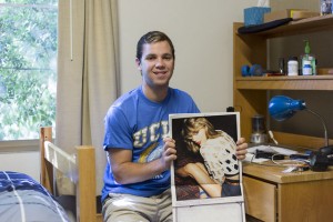 Second-year computer science student Craig Lamb said he connects to Taylor Swift's music for her relatable lyrics. (Jennifer Hu/Daily Bruin staff)