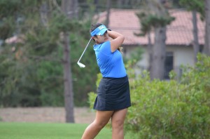 UCLA women's golf won all three tournaments that junior Lilia Vu participated in during the fall portion of the season. Vu also took home a first place finish on the individual leaderboards in the Battle at the Beach.  (UCLA Athletics)